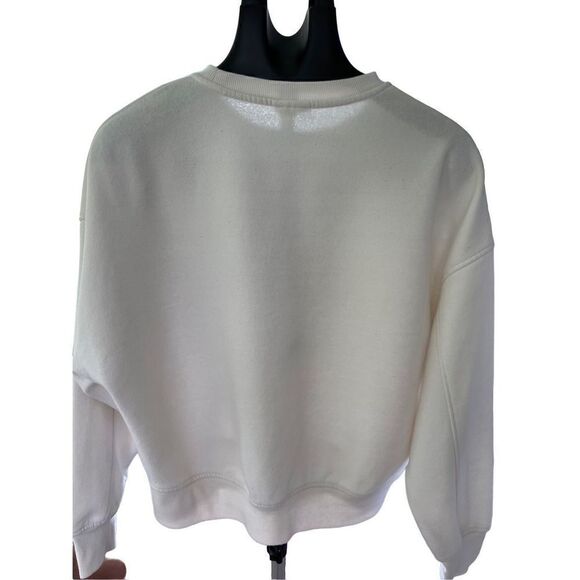 Disney Womens Sweatshirt Winnie The Pooh Size Large White & Gray - Picture 4 of 5